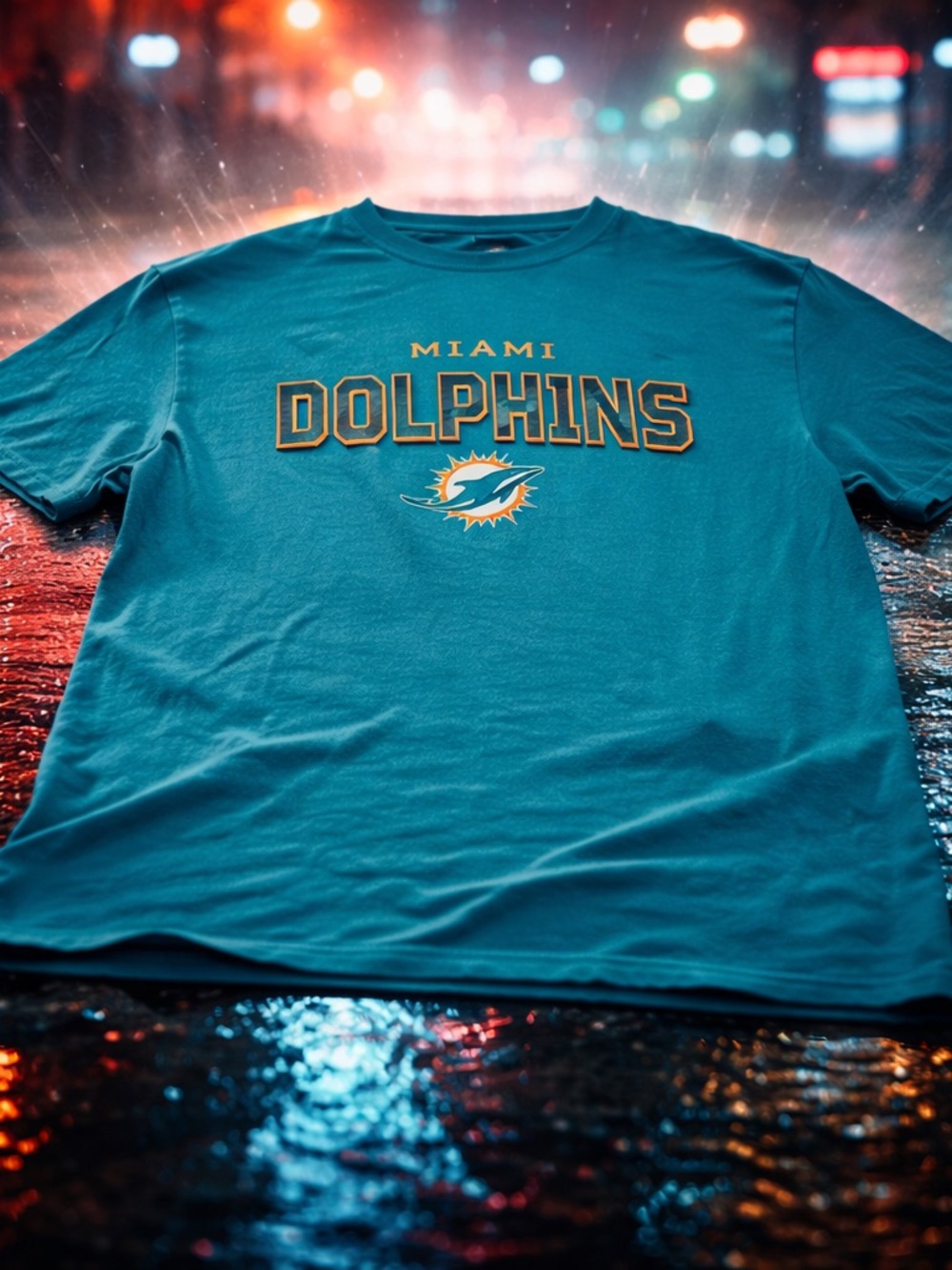 NFL Miami Dolphins Teal Short Sleeve Tee